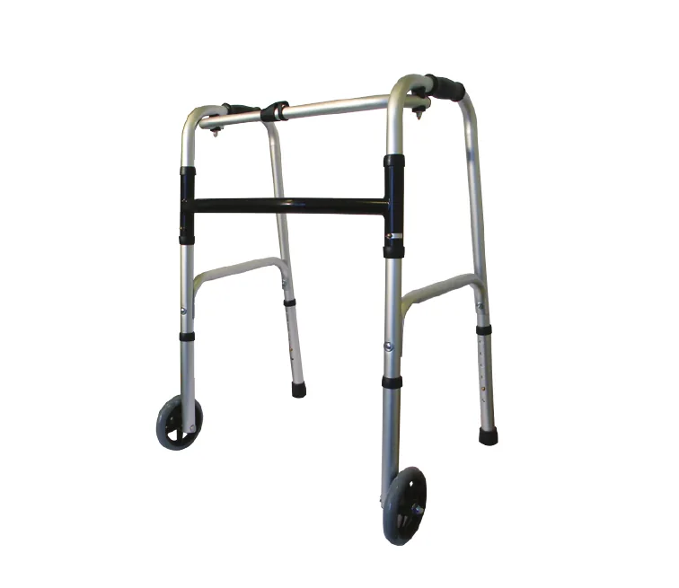 Balkonik aluminiowy składany, dwukołowy – koła 5