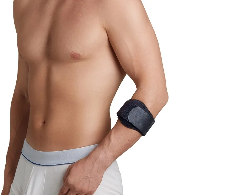 Neoprenowy stabilizator łokcia tenisisty z poduszką silikonową. IMMOBILO EHR-MAX