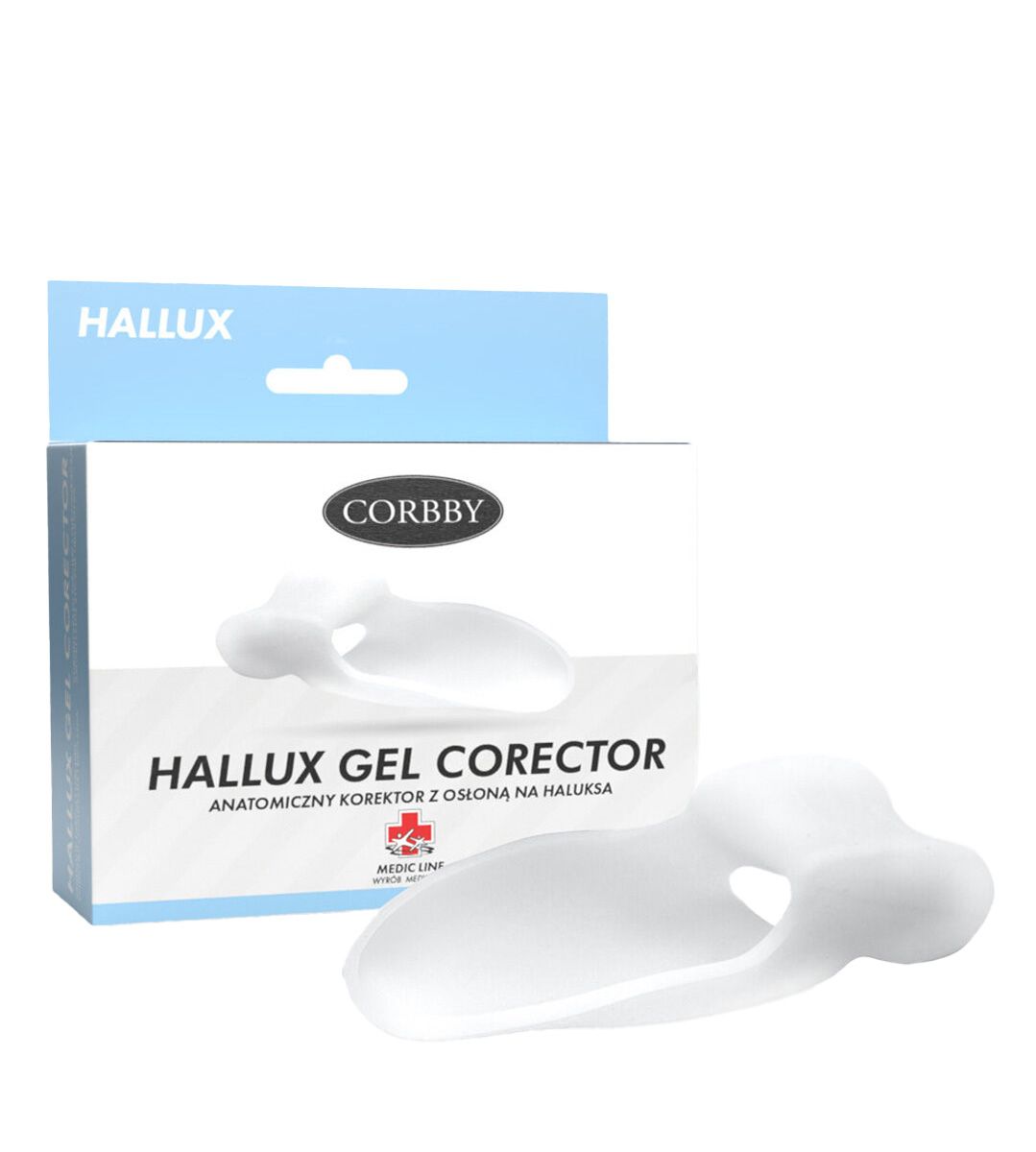 HALLUX GEL CORECTOR