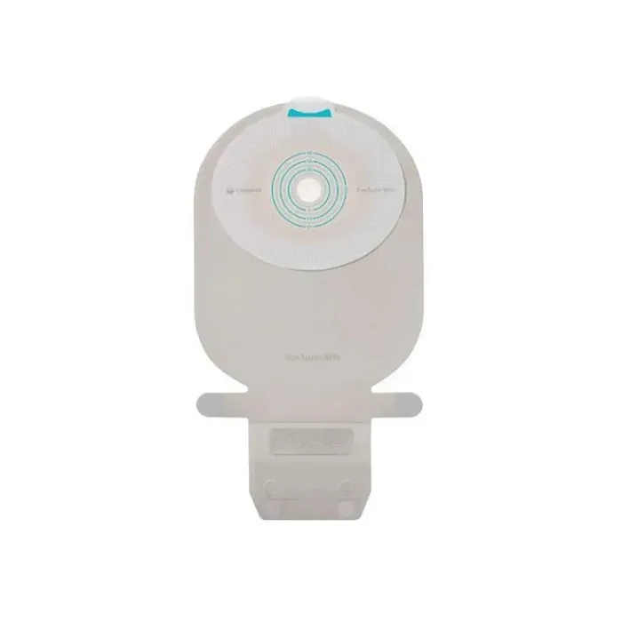COLOPLAST sprzęt 1-częściowy, worek otwarty SenSura Mio z okienkiem, neutralny szary, filtr okrągły 430 maxi, 10-55 mm, 510 ml (30 szt.)