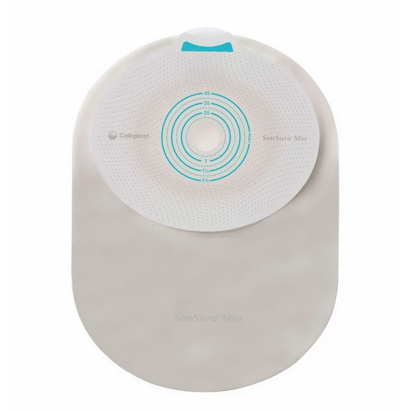 COLOPLAST sprzęt 1-częściowy, worek zamknięty SenSura Mio, przezroczysty, filtr okrągły 430 Maxi, 15-55 mm, 520 ml (30 szt.)
