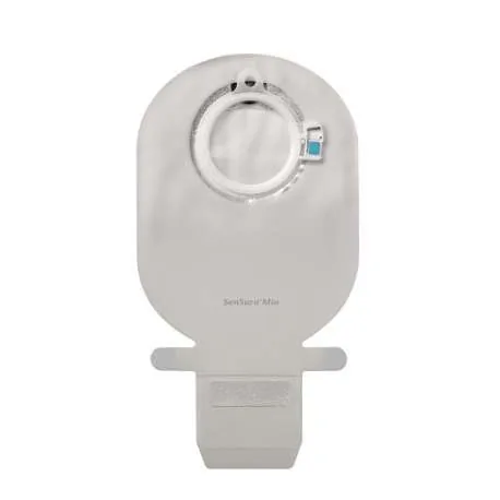 COLOPLAST sprzęt 2-częściowy, worek otwarty SenSura Mio Click z okienkiem, neutralny szary, filtr okrągły 430, Maxi, 50 mm, 550 ml (30 szt.)